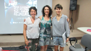 Adriana Schneider, Walmeri Ribeiro e Paula Hildebrandt, por Toni Benvenuti